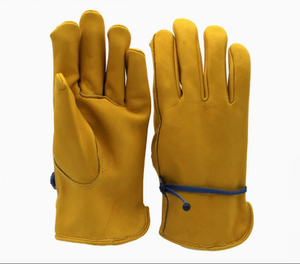 Guantes de cuero para conducir sin forro Guantes de seguridad para conductores - Product Image 5