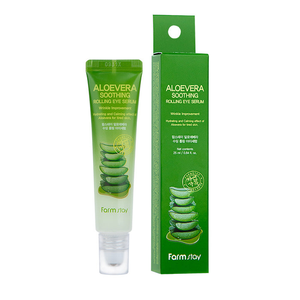 Sérum pour les yeux à l'aloe Vera-fabriqué en cosmétique coréen-Anti-âge Anti-rides blanchissant les cernes - Product Image 1