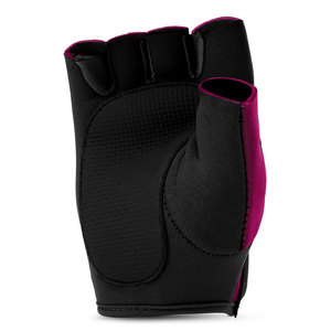 Guantes de gimnasio personalizables de medio dedo Guantes de entrenamiento de cuero de neopreno para levantamiento de pesas Diseña tu propio - Product Image 6