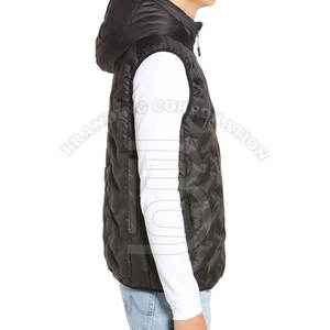 Vêtements décontractés pour hommes Gilet bouffant sans manches Gilet chauffant pour le corps Vestes Vêtements d'extérieur Gilet à bulles Nouveau Gilet bouffant Streetwear de haute qualité - Product Image 3