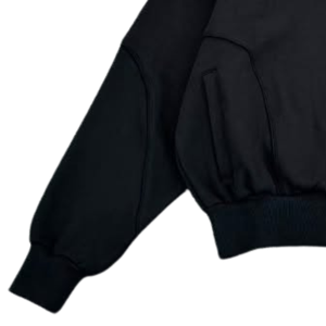 Sudadera con capucha lisa de cuero de cantidad a granel mezclada de algodón 100% Sudadera con capucha de impresión en relieve de secado rápido hecha en el mejor material Sudadera con capucha en relieve - Product Image 3