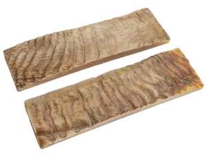 งานฝีมือคุณภาพสูง ลายเขาแกะแบบสัมผัสเหมือนจริง ทันสมัย ขัดเงา ปรับแต่งขนาดได้ สำหรับทำด้ามมีด วัสดุคุณภาพดี ราคาแข่งขัน - Product Image 3