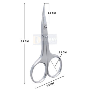 Ciseaux à ongles à cuticules pointus de haute qualité meilleure lame de ciseaux de manucure professionnelle en acier inoxydable - Product Image 4