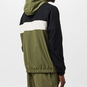 Chándal personalizado de alta calidad para hombre, ropa deportiva ligera de algodón y poliéster, sudadera con cremallera y pantalones para correr, ropa deportiva de dos piezas - Product Image 5