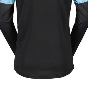 Jersey de Ciclismo de Manga Larga con Diseño Profesional, Transpirable, de Secado Rápido, Ropa Deportiva Personalizada con Nombre de Equipo, Poliéster/Algodón, Unisex - Product Image 3