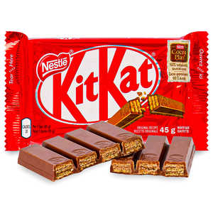 Kit Kat Donut au chocolat glacé 1,5 oz, collation sucrée, garniture au chocolat croustillante, délicieux mini dessert pour enfants et adultes - Product Image 5