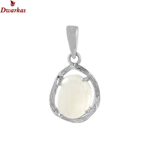 Classic 925 Sterling <b>Silver</b> Rainbow Moon Pendant <b>Necklace</b> with Natural Gemstone for Gift Occasions - Product Image 1