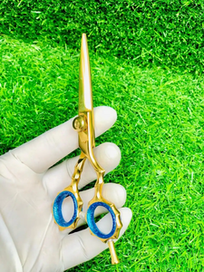 Kit de rasoir de coiffure de Salon professionnel 6 pouces 4Cr ensemble de cisailles amincissantes pointues en acier inoxydable pour la coupe de cheveux de beauté - Product Image 5