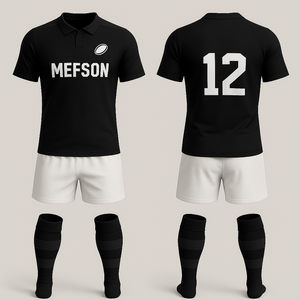 Nouveautés 2025 Maillots de rugby américains sublimés respirants à séchage rapide Ensembles en gros Unisexe Uniformes d'équipe personnalisés Haute qualité - Product Image 4