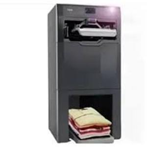 Plieuse de tissu de tissu d'équipement de blanchisserie commerciale de Foldimate pour des blanchisseries - Product Image 1