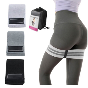 Círculo de cadera de color personalizado 2025, las más nuevas bandas de resistencia de tela ajustables, Círculo de cadera, gimnasio, Fitness, bandas de botín para Fitness - Product Image 5