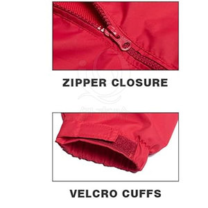 Chaqueta Cortavientos con Capucha de Lona de Alta Calidad, Logotipo Frontal Personalizado, Ropa de Moda de Invierno - Product Image 4