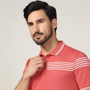 Camiseta de Golf Casual de Manga Corta para Hombre, 100% Algodón Tejido, con Logotipo Impreso Digital Personalizado en la Parte Delantera, de Secado Rápido, Directo de Fábrica - Product Image 6