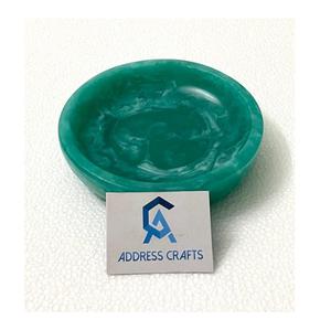 Grands plateaux en résine d'apparence très luxueuse avec plateau haut de gamme pour la restauration, l'hôtellerie et la maison, utilisation pour servir, assiettes en résine terre - Product Image 3