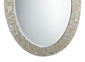 กระจกติดผนังฝังมุกทรงสี่เหลี่ยมสำหรับตกแต่งบ้านสำนักงานงานแต่งงาน - Product Image 2