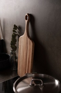 Tabla de cortar de madera de lujo, tabla de cortar rectangular de madera de acacia para cocina doméstica y hotel - Product Image 3