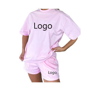 ชุดกางเกงขาสั้นของผู้หญิง2ชิ้นระบายอากาศได้ดีชุดกางเกงขาสั้นออกแบบได้ตามต้องการมีในสต็อกใหม่ - Product Image 1