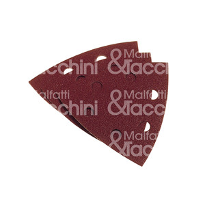 Blister de 5 morceaux de feuille de velcro delta avec trous - Product Image 1