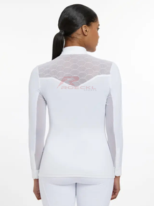 Camisas de Equitación Profesionales para Mujer al por Mayor, Cómodas, Elásticas, Personalizables, Transpirables, Elegantes, OEM de Alta Calidad - Product Image 2