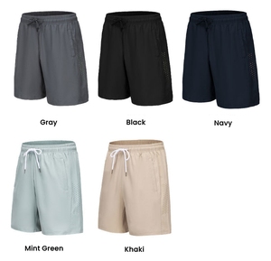 Short de course athlétique d'été en soie de glace pour hommes Short d'entraînement à séchage rapide Short de sport léger pour le basket-ball - Product Image 6