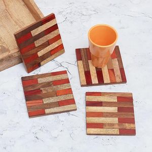 Sous-verres en noyer sous-verres en bois non finis tranches de bois pour la nature artisanat et décoration de mariage sous-verres vierges BY HF CRAFTS - Product Image 2