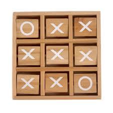 Elégant jeu de Tic Tac Toe en bois fait à la main amusant pour toutes les saisons-pour l'été, l'hiver et le printemps! - Product Image 6