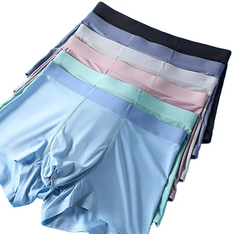 High Quality Cooling Breathable Performance Underwear Boxers Briefs Shorts Men Man Underwear