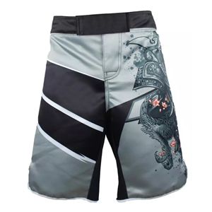 Pantalones Cortos de MMA de Fábrica OEM, Sublimados, Lavados, Elásticos, Ropa de Lucha, Boxeo, Grappling, Entrenamiento, Gimnasio, Ropa Deportiva para Hombre, Duraderos - Product Image 3