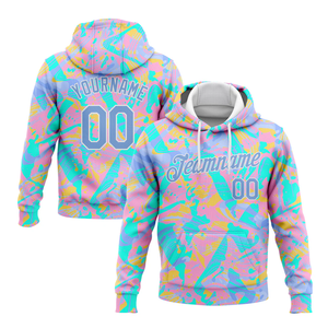 Personalizado nombre del equipo deportes sublimación impresa sudaderas con capucha hombres mujeres gimnasio entrenamiento al aire libre algodón mezclado con capucha - Product Image 6