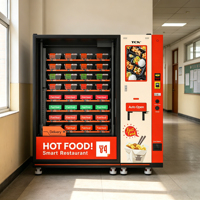 Distributeur automatique de repas chauds TCN 8V : Gagnez de l'argent 24h/24, 7j/7 – Alternative automatisée au restaurant, système à fort potentiel de profit