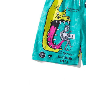 Pantalones cortos de malla personalizados para hombre, verano, doble capa, sublimación, 100% poliéster, 5 pulgadas, entrepierna, gimnasio, Jogger, ropa de baloncesto - Product Image 4