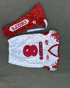 Uniforme de Fútbol Americano Personalizado para Adultos - Manga Corta, Transpirable y de Secado Rápido, Nombre del Jugador del Equipo Personalizado, Alta Calidad, Precio - Product Image 2