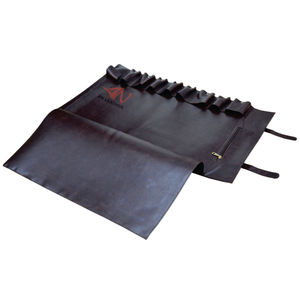 High Quality Leather Chef Tool <b>Rolling</b> Bag OEM Custom Design Adjustable Strap Storing Pouch - Product Image 6