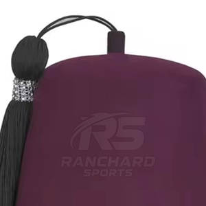 Chapeau Fez avec broderie maçonnique pour les cérémonies, chapeau Fez maçonnique de qualité supérieure, chapeau Fez Shriner brodé, chapeau Fez Shriner traditionnel - Product Image 5