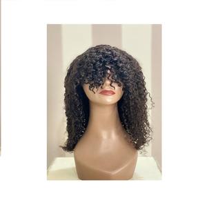 Perruque Bob frisée à cuticule brute, cheveux humains courts, perruques Lace Front Wig, cheveux brésiliens Hd, non traités, vente en gros - Product Image 1