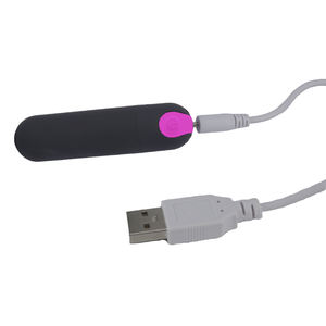 Peluru MIni 10 mode bergetar USB isi ulang tahan air nirkabel tenang harga pabrik mainan seks pemasok grosir - Product Image 3