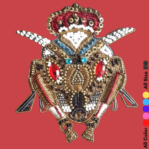 Parche Bordado con Cuentas de 15 Años de Experiencia para Ropa, Decorativo, para Planchar o Coser, Accesorios de Moda para Manualidades - Product Image 5