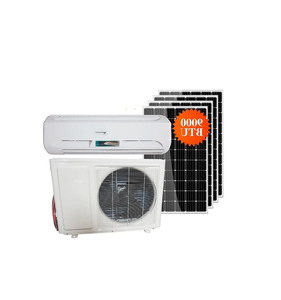 เครื่องปรับอากาศพลังงานแสงอาทิตย์แบบไฮบริด 12000 BTU ผลิตตามสั่งจากโรงงาน พร้อมแผงโซลาร์เซลล์แบบอินเวอร์เตอร์ DC ขายส่ง - Product Image 4