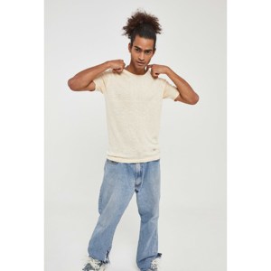 T-shirt Estiva da Uomo Empire Casual in Maglia Fine Traspirante Leggera ed Elegante, Colore Nero, Taglia M - Product Image 5