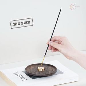 เตาเผากำยานไม้ศิลปะ ผิวเรียบเนียน เหมาะสำหรับอโรมาเธอราพี โยคะ สปา และวัดในบ้าน - Product Image 6