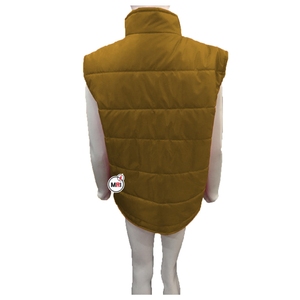 Chaleco Acolchado de Invierno para Hombre, Ultraligero, de Poliéster, Cortavientos, Impermeable, con Cuello Alto, Estampado de Logotipo, Plegable, Delgado, Informal - Product Image 6