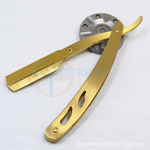 Maquinillas de afeitar de una hoja de calidad superior Pulido Brillo Oro - Product Image 1