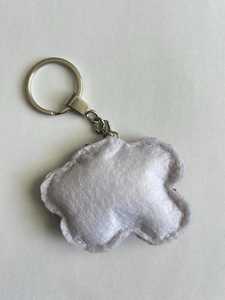 YF2212 Cone Stone Keychain Healing Crystal Glass Gemstone Bead <b>Keyring</b> Bag Accessory Gift for Mom/Friend - Product Image 2