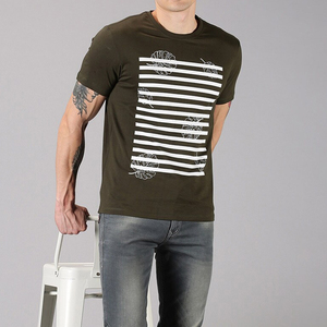 Camiseta Lisa de Gran Tamaño para Hombre, de Algodón, de Secado Rápido, con Estampado Personalizado, Logotipo Serigrafiado, Unisex, para Gimnasio y Deportes - Product Image 4