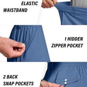 Vêtements d'extérieur Shorts de golf Séchage rapide Classique Été Quotidien Mode décontractée Couleur unie Shorts respirants pour hommes - Product Image 5