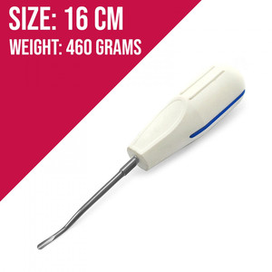 Extracción de raíces dentales Cirugía oral Elevadores de luxación de plástico blanco Extracción de dientes por optitech Healthcare - Product Image 2