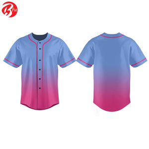Maillot de Baseball Softball Élégant à Manches Courtes pour Hommes Vêtements d'Entraînement Sportif à Séchage Rapide avec Couvre-Bouton Design Respirant - Product Image 5