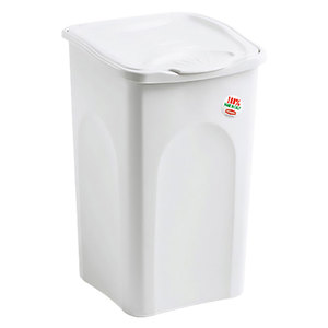 Mobiletto Completamente Chiuso 'Primavera' Lt.50 Cm 37 X 37 X H 56 Bianco - Product Image 1