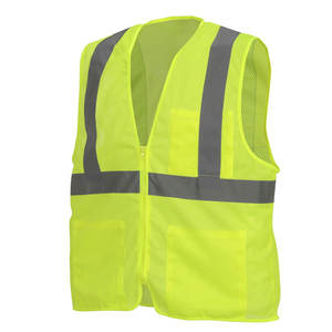 Logo personnalisable gilet de sécurité réfléchissant haute visibilité vêtements de travail en polyester gilets de sécurité à technologie haute visibilité pour la construction - Product Image 3