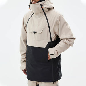 Chaquetas de nieve para exteriores con logotipo personalizado para esquiar abrigo de esquí unisex impermeable a prueba de viento y térmico con impresión de logotipo personalizado - Product Image 4